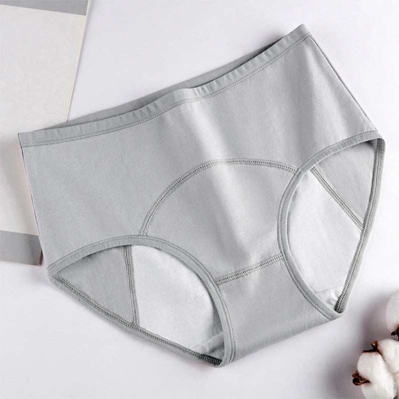 Leak Proof Menstrual Panties Physiological Pants Women Underwear Period Cotton Waterproof Briefs Plus Size XXXL Female Lingerie