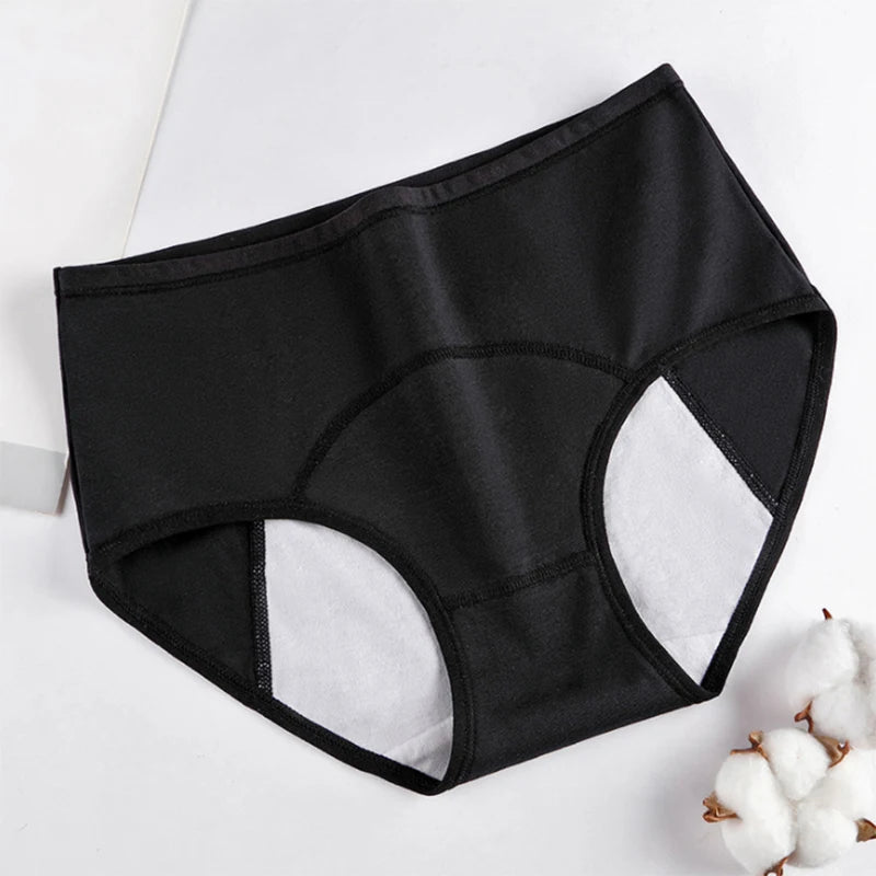 Leak Proof Menstrual Panties Physiological Pants Women Underwear Period Cotton Waterproof Briefs Plus Size XXXL Female Lingerie