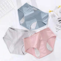Leak Proof Menstrual Panties Physiological Pants Women Underwear Period Cotton Waterproof Briefs Plus Size XXXL Female Lingerie