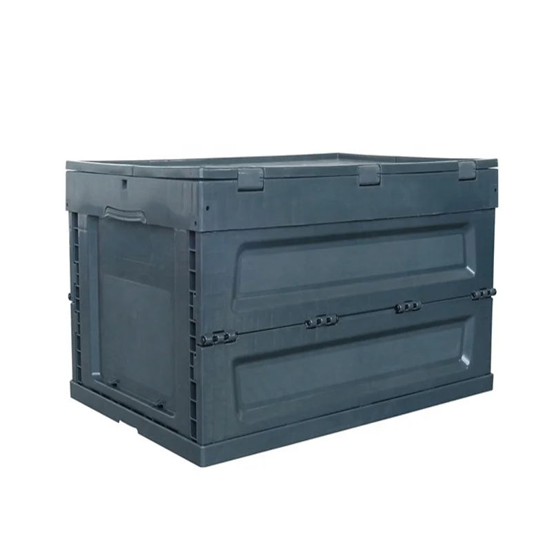 Heavy Duty Collapsible Plastic Folding Box Crates Boxes
