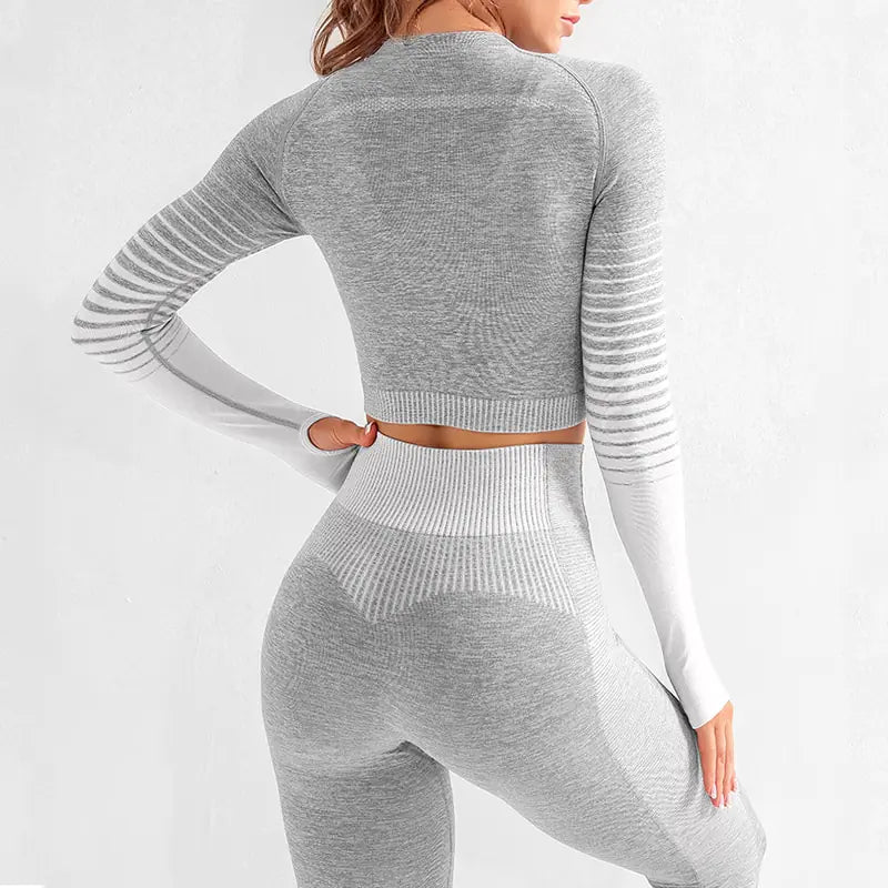 ZenFlow seamless activewear set - image 2