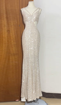 Galaxy Mermaid Sequin Party Dress