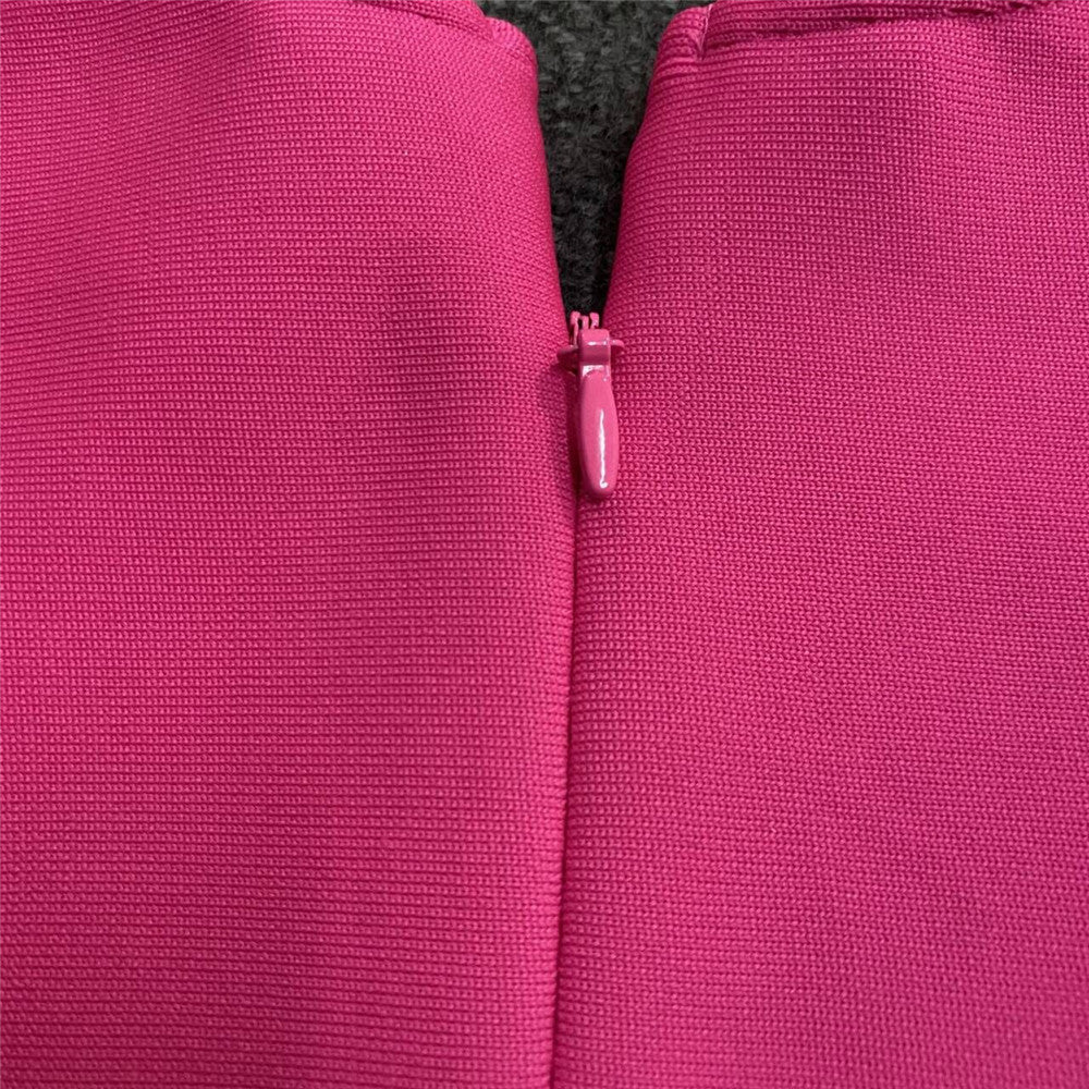 Appliqué A-Line Party Dress