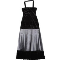 Velvet Mesh Birthday Party Dress