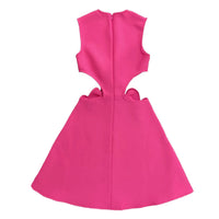 Appliqué A-Line Party Dress