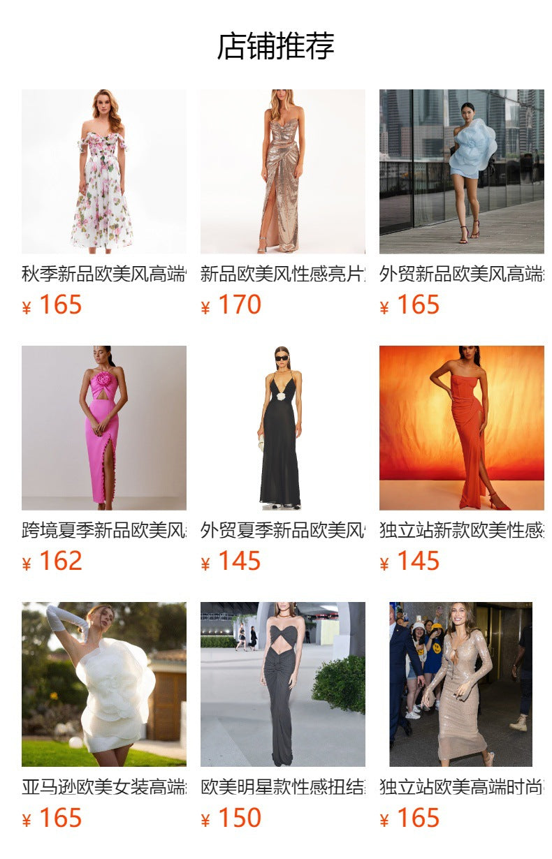 One-Shoulder Floral Party Dress