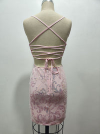 Sequin Party Mini Dress