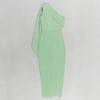 Sleeveless Shoulder Party Dress