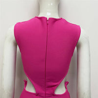 Appliqué A-Line Party Dress