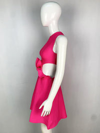 Appliqué A-Line Party Dress