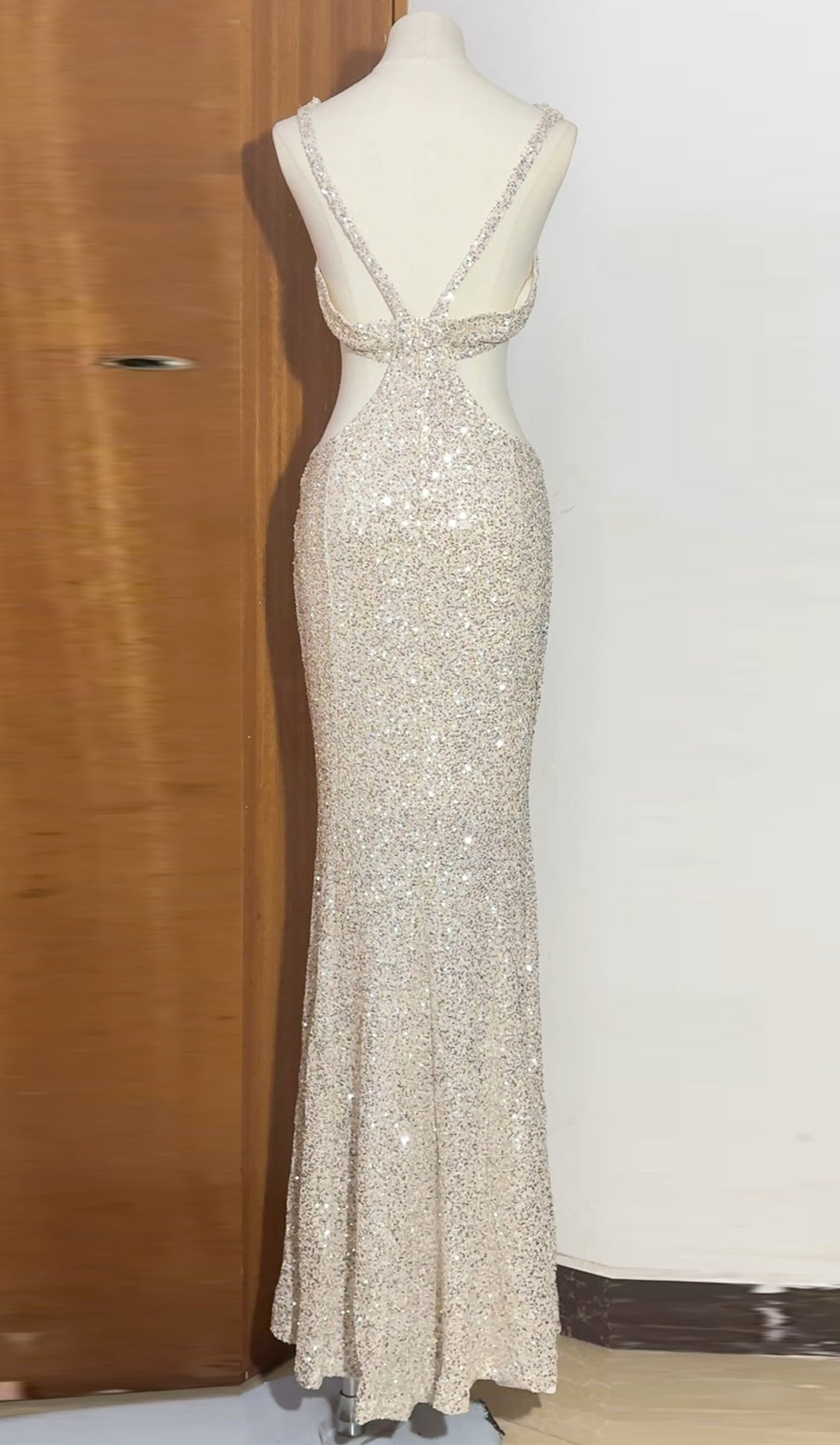 Galaxy Mermaid Sequin Party Dress