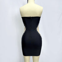 Beaded Tube Mini Bandage Dress