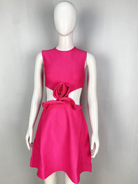 Appliqué A-Line Party Dress