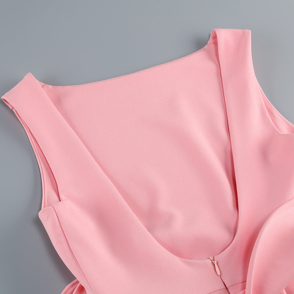 Bow-Detail Party Dress
