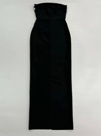 Rhinestone Bandage Evening Dress