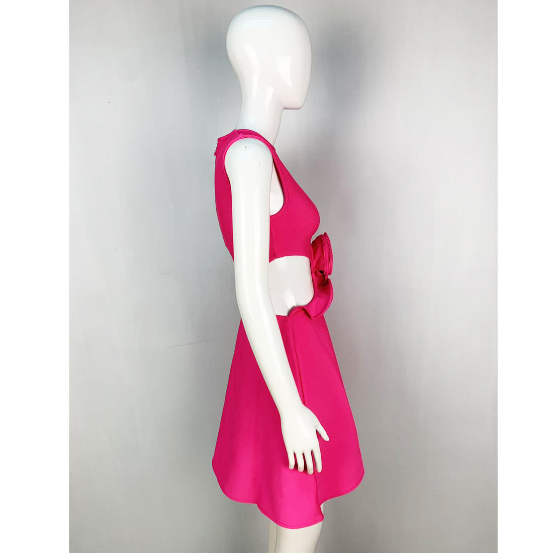 Appliqué A-Line Party Dress