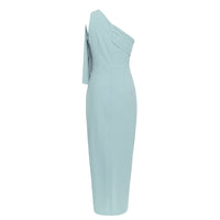 Sleeveless Shoulder Party Dress