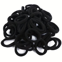 High Elastic Hair Bands For Girls Black Hairband Rubber Ties Ponytail Holder Scrunchies Kids Hair Accessories