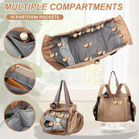MomNest 15-Pocket Organiser Bag — Everyday Shoulder Tote