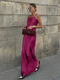 Sienna Satin Maxi Dress