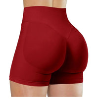 High-Waist Yoga Running Shorts