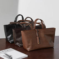 XMESSUN New Trendy Soft Leather Underarm Shoulder Tote Bag for Women,Fashion Designer Female Large Capacity Crossbody Bag INS