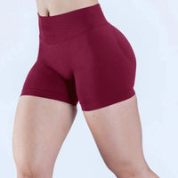 DYF Impact Seamless Sports Shorts Women Booty Yoga Shorts Quick Drying Fitness Tights Solid Workout Scrunch Customizable Lable