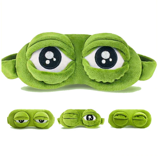 Sad Frog 3D Sleep Mask