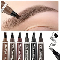 4-Tip Waterproof Eyebrow Pen
