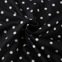Polka Dot Halter Mini Dress