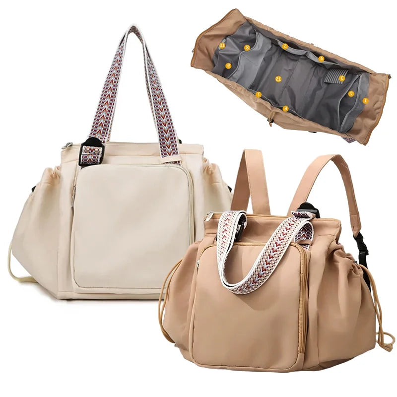 MomNest 15-Pocket Organiser Bag — Everyday Shoulder Tote