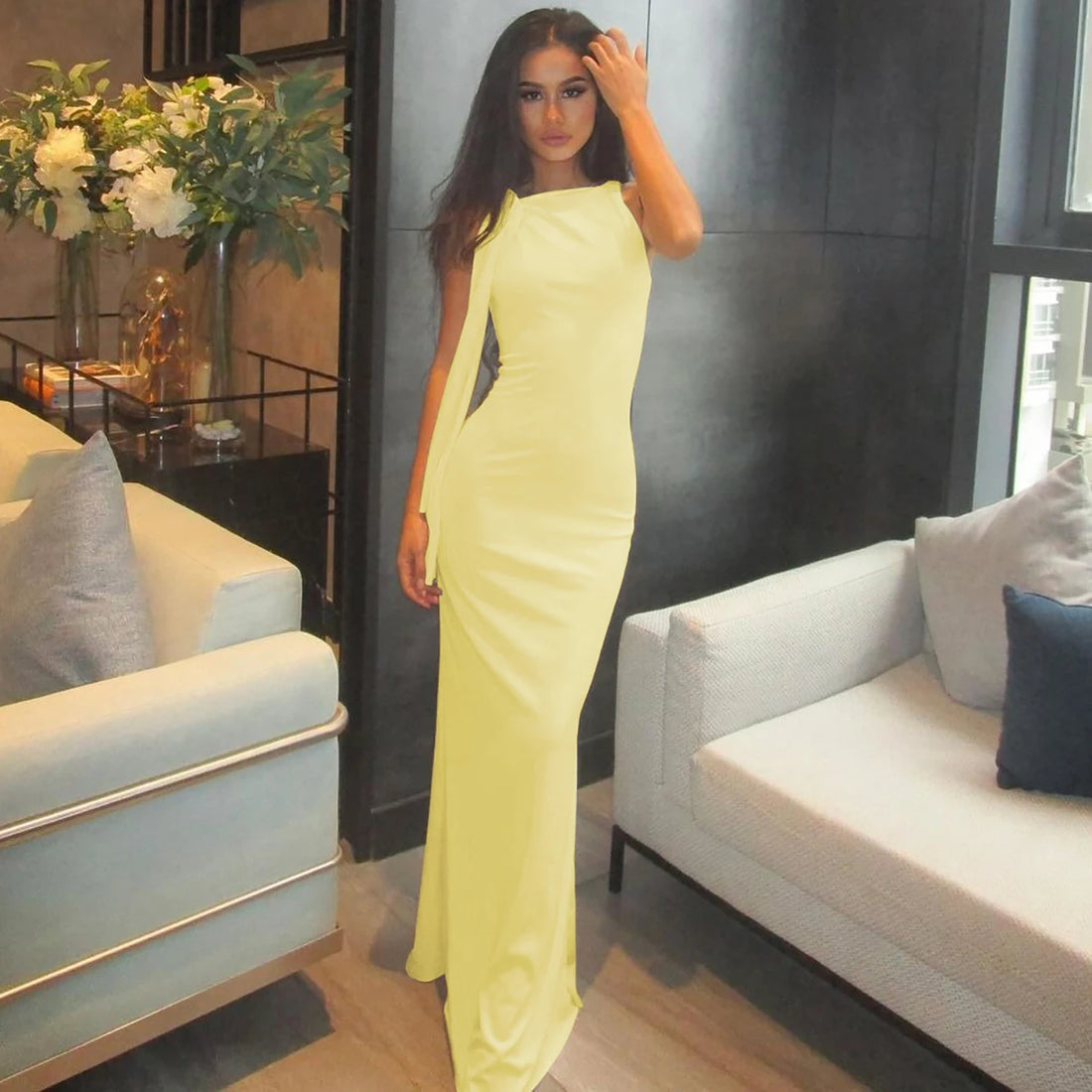 Celine Bodycon Maxi Dress