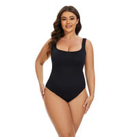 Ribbed Tummy-Control Bodysuit