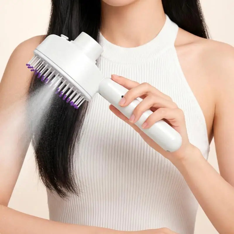 Hair Care Spray Massage Comb Vibration Scalp Massage Hairbrush Head Massager Hair Sprayer Atomizing Brush Hair Oil Applicator