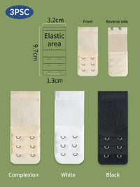 3-Hook Bra Extender Set