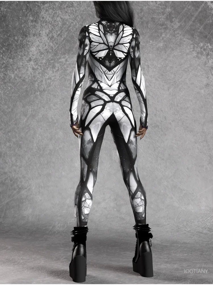 Punk Cosplay Halloween Bodysuit
