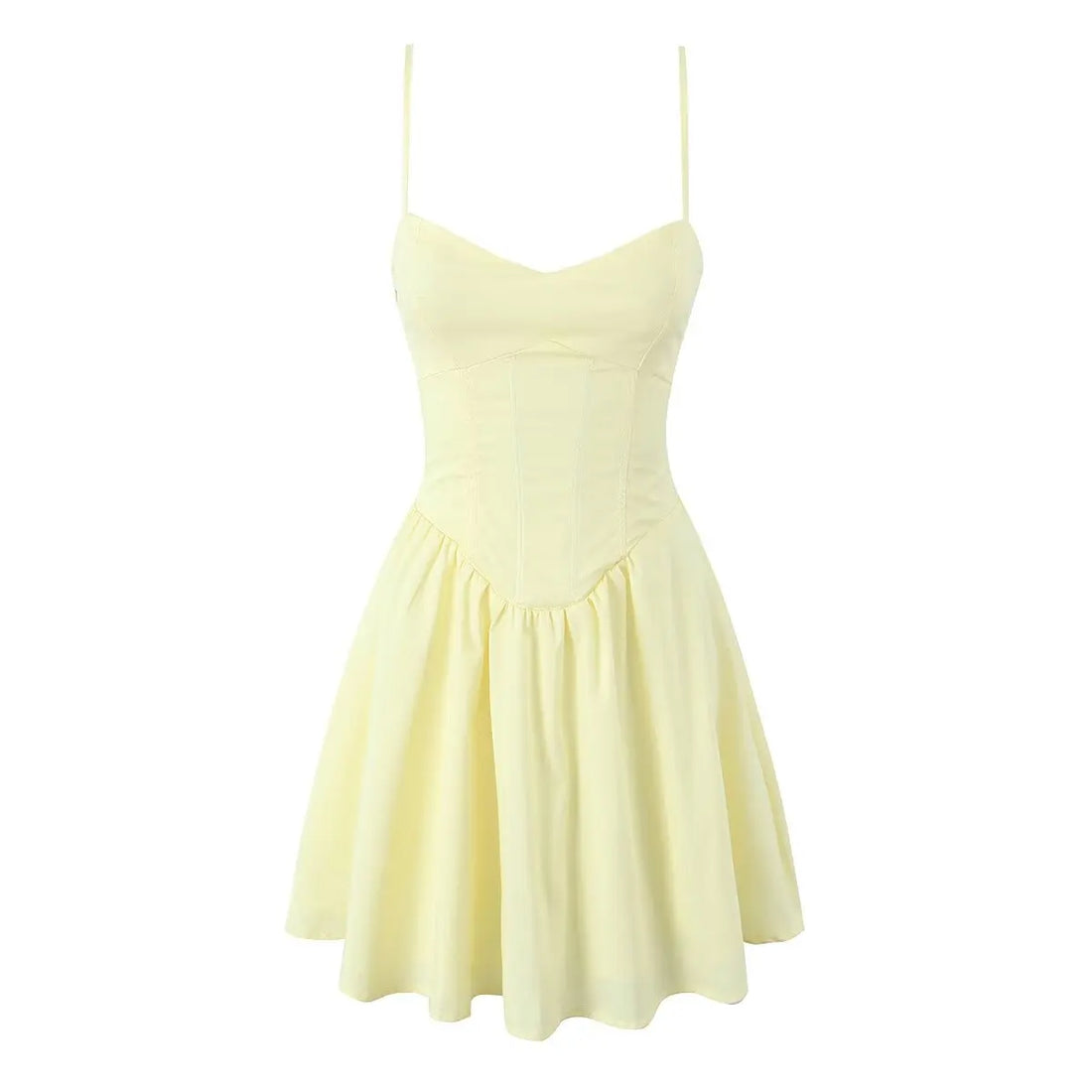 Soleil Fit & Flare Mini Dress