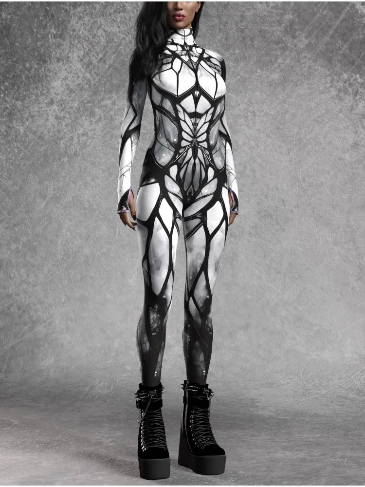 Punk Cosplay Halloween Bodysuit