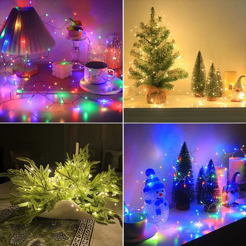 LED Firecracker String Lights