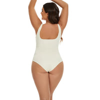 Ribbed Tummy-Control Bodysuit