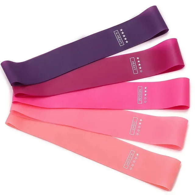 Latex Resistance Bands for Women – Yoga, Pilates & Gym Bands