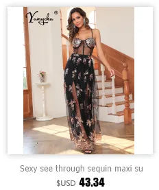 Rhinestone Backless Maxi Party Dress – Summer Evening Gown