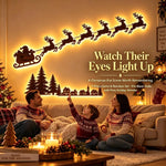 JollyRide™ Wall Décor 🎅🦌 — Bring Santa’s Sleigh to Life