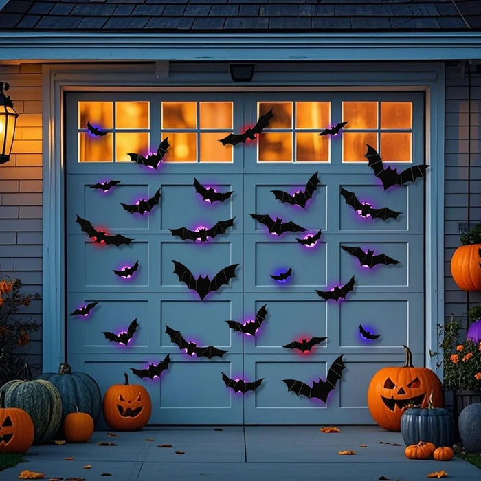 BatGlow Bat Night Light — Spooky Halloween Wall Decor