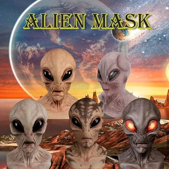 Alien Skull Halloween Mask