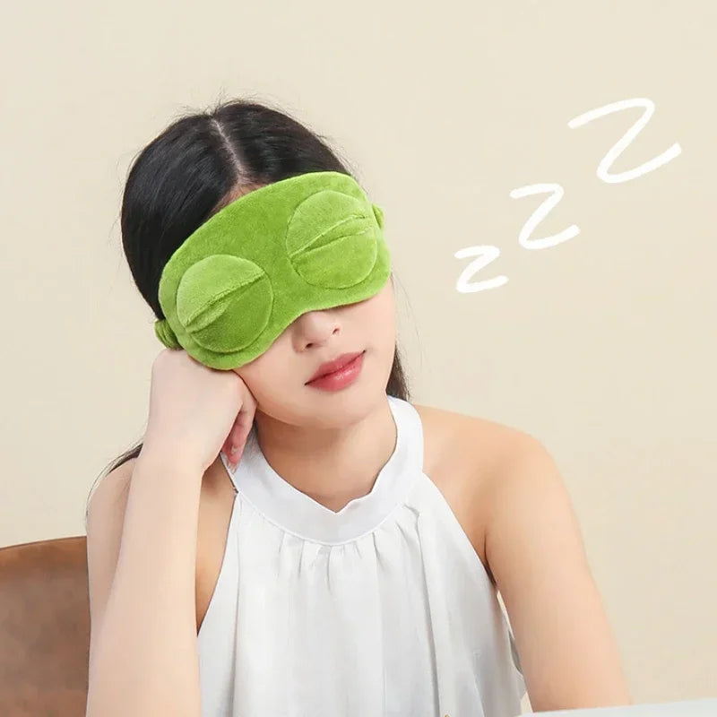 Sad Frog 3D Sleep Mask