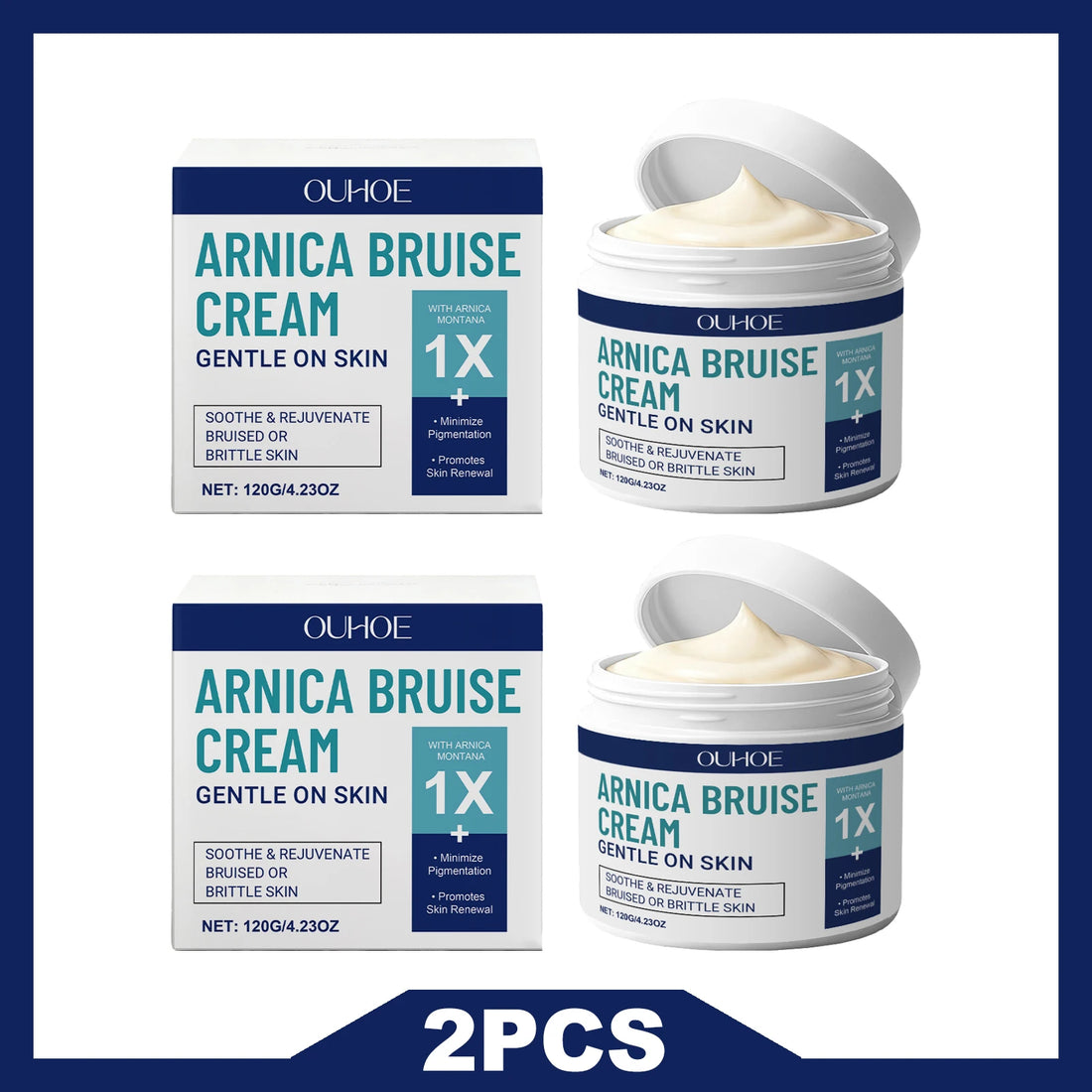 BruiseEase Arnica Care Cream — Gentle Everyday Skin Comfort