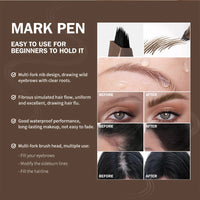 Waterproof Hairline & Root Concealer Pen – Instant Grey Coverage with Easy Blend Powder Stick for Normal Hair