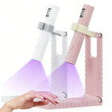 Rechargeable Handheld UV Nail Lamp – Portable LED Gel Nail Light