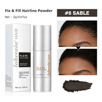 Waterproof Hairline & Root Concealer Pen – Instant Grey Coverage with Easy Blend Powder Stick for Normal Hair